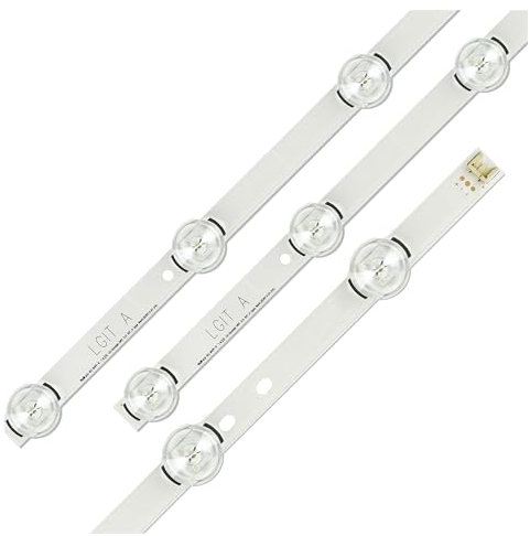 BTsan Bande de rétro-éclairage LED for LG TV 32 pouces, 32LF650V 32LF652V 32LF653V 32LB565V 32LB570V 32LF651V 32LF550V 32LY320C 6916L-1703B 6916L-1704B (Size : Replace 32LB)