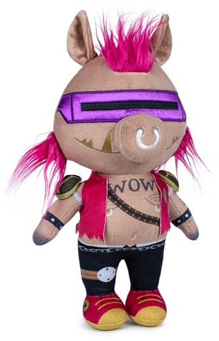 Famosa Softies - Bebop Ninja Turtles Moutante Chaos Moutante 30cm mit Details, Geschenk für Jungen und Mädchen jeden Alters (760024134)