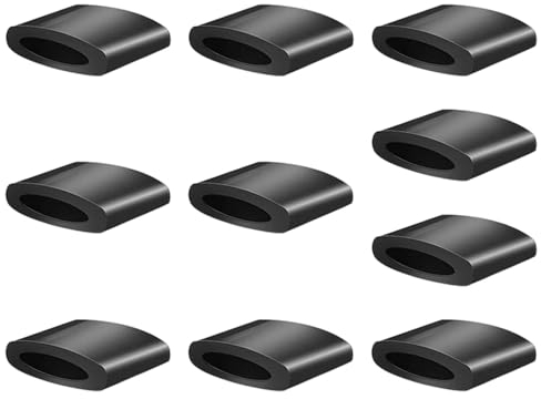 10 Pieces Rubber Bumpers for Air Fryer, Airfryer Tray Rubber Feet, Air Fryer Accessories Tray Rubber Protectors, Tower Air Fryer Stoppers for Air Fryer Pan Replacement Parts