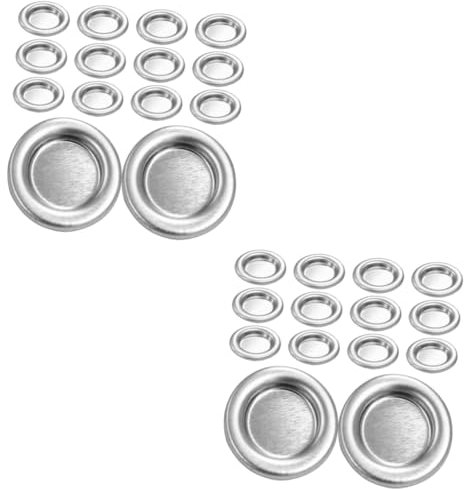 Warmhm 100stücke Metall Räucherkegel Halter Kleine Räuchergefäße Für Aromatherapie Meditation Und Spa Kompakt Und Dekorativ Silberfarben Für Zuhause Und Büro