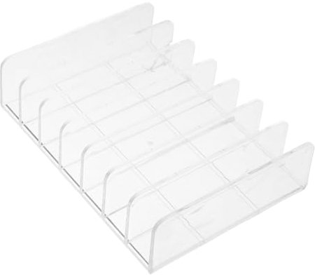 WOONEKY Soporte Cosméticos Paleta Sombras Ojos Expositor Bronceadores Almacenamiento Vertical Organizador