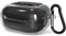 Geekria Silicone Case Cover Compatible with JBL Live Flex 3 True Wireless Earbuds, Protective Earphones Skin Cover with Keychain Hook, Charging Port Accessible, Front LED Visible (Clear)