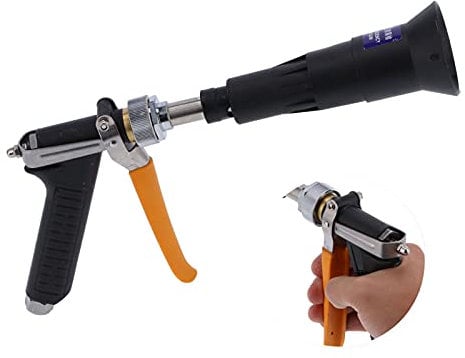 Qukaim Pulverizador de mano G1/4 con rosca hembra, pulverizador agrícola, atomización, cabezal de pulverización de cerámica, boquilla ajustable para pesticidas y limpieza, diseño portátil para árboles