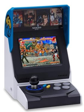 Neo Geo Mini Arcade Game Console, 4.3-inch Display, Joystick and Buttons