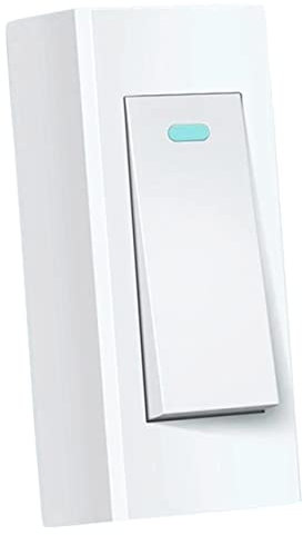 AUTSUPPL Interruptor De Pared Botón Único Para Iluminación Del Hogar Panel De Luz Miniatura Ultra Delgado Fácil Instalación Para Habitaciones Pasillos