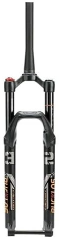 Forcella Mtb Forcella ad aria for bicicletta 26 27,5 29 Forcella ammortizzata Mtb 1-1/8'' Forcella for bici conica/tubo dritto con perno passante Parte for bicicletta Forcelle Rigide Mtb(Tapered-29)