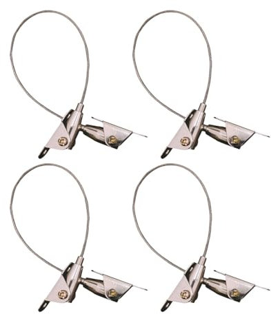 MotiveTech 4 tasselli per mobili, fissaggio a parete, accessori in metallo, anti punta