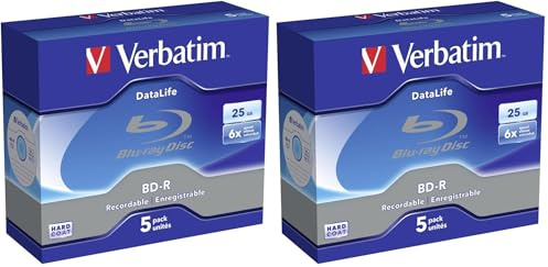 Verbatim 43836 - blank Blu-Ray discs (Jewelcase) (Pack of 2)