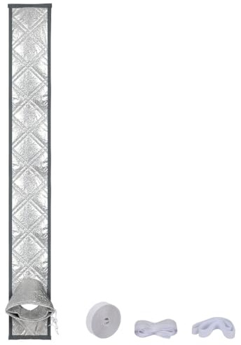 Window Seal for Portable AC Kit, Air Conditioner Window Seal 3-Layer Thickened, Thermal Insulation, Heat Blocking Vent for Sliding Windows & Doors