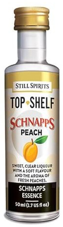 Still Spirits Top Shelf Peach Schnapps Essence Flavours 1.125L