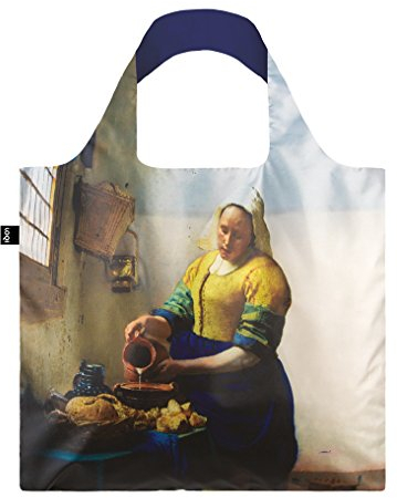 LOQI JOHANNES VERMEER The Milkmaid & Irma Boom DNA 19 Bag - Einkaufstasche
