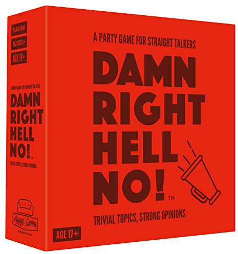 Hygge Games Verdammt richtig, Hölle Nein! 21064 EIN Partyspiel für Straight Talkers Kartenspiel