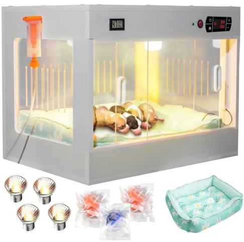 Intelligent Puppy Incubator Newborn Big Family Dog Kennel Pet Box Lab Heater Puppy Essentials Dog Crate