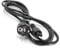 vhbw Netzkabel Schutzkontaktstecker für Kaltgeräte z.B. PC Monitor Computer Drucker Saugroboter - C5 Micky Mouse Kleeblatt Buchse, 2 m