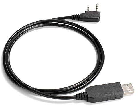 Radioddity PC001 FTDI-Chip UltraFast Cable de programación USB para Baofeng BF-888S / UV-5R, Radioddity, Retevis, Kennwood,Wouxun Radio