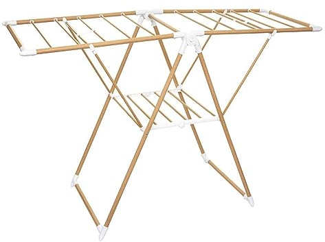 5five - étendoir à Linge Pliant Pont 13m bara Effet Bois