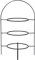 ASA 99305950 Etagere, Edelstahl, 49cm, Schwarz