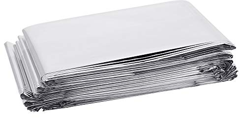 TANCUDER Pflanze Reflektierende Film,Zweiseitige Folienblätter,210 x 120 cm / 82,68 x 47,24 Zoll Garten Gewächshaus wachsen stark reflektierende Abdeckung Folienblätter (Silber)
