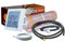Komplett-Set elektrische Fußbodenheizung Ecofloor 200 W/m² mit Thermostat RT-60 Wlan/Wifi (1,5 m² - 0,5 x 3 m)