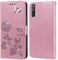 Cover per Huawei P Smart S 2020/Y8P Custodia,Carta Fessura, Supporto Stand,Silicone TPU,Flip Protettiva Case per Huawei P Smart S(6.3)