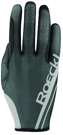 Roeckl Sports Reithandschuh MOYO, Turnier Sommer Handschuh, Black Shadow 6.5