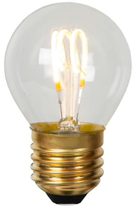 LUCIDE G45 - Glühfadenlampe - Ø 4,5 cm - LED Dim. - E27-1x3W 2700K - Transparent
