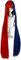 Wig Anime Cosplay Anime Fire Emblem Engage Alear Cosplay Perücke Lange Gerade Blaue Und Rote Männer Perücken Hitzebeständige Spiel Männliche Kopfbedeckung + Perückenkappe