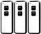 433,92 MHz Fernbedienung Garagentor, 3 Stück Garagentor Fernbedienung Universal für NOVOTRON 502 MAX43-2,MINI-NOVOTRON 522,MINI-NOVOTRON 522 Design, Handsender für Garagentoröffner