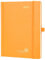 POPRUN Kalender 2025 Buchkalender Hardcover, ca. A5 (22 x 16,5 cm), 12-Monate-Terminplaner (Jan.2025-Dez.2025), Wochenplaner 2025 mit 100 GSM Zertifiziertem Papier - Orange