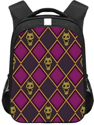 Insxuan Killer Queen Anime Rucksack,Killer Queen Tagesrucksäcke Kinderrucksäcke Schulranzen mit Wasserabweisend Reise Sport Freizeit Rucksack