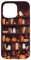 iPhone 14 Pro Max Vintage Library Halloween Ghost Bookshelves Bookish Bookworm Case