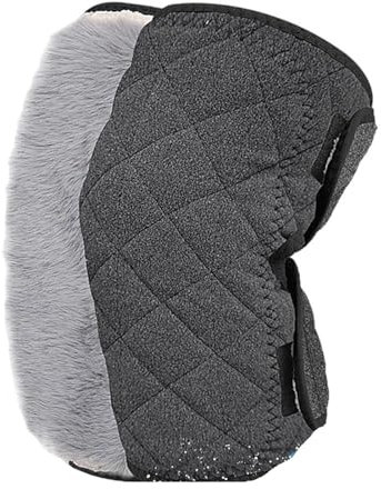 LSNNMU Ginocchiere Calde Knee Sleeves for Women Winter Protection Knee Pads Thickened Thermal Knee Warmers Multipurpose Cycling Knee Brace Warm Knee Pads per Il Ciclismo