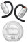 Soundcore V40i Cuffie Bluetooth Open Ear, Suono Cristallino, Custodia senza Coperchio, 4 Posizioni Regolabili per Ogni Orecchio, Bassi Più Ricchi, IP55, 21H Autonomia, Chiamate Potenziate AI