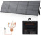MHPOWOS 220W Tragbares Solarpanel, Leichtes Faltbares 20V Solarpanel mit Verstellbarem Ständer, IP67 Wasserdichtes Ladegerät für Outdoor Camping, Tragbare Stromstation, Wohnmobil, RV