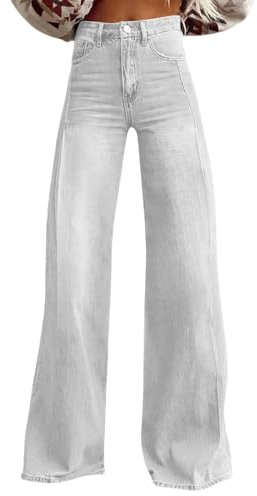 Lässige Damenhose, volle Länge, lockere Hose, weite Beine, lockere Freizeithose, Haremhose mit Taschen, Jogger, Baggy, Harempants, Croppedpants, Petitetrouser, Urlaubskleidung, weiß, XXL