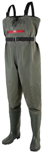 Stivali A Coscia da Pesca Stivali da Pesca per Uomo e Donna, con Stivali e Cintura Regolabile(38 EU)