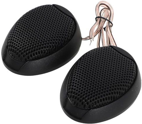 SOIMISS Car Audio Tweeters Car Tweeter Speakers Automotive Replacement High Performance Sound Quality Pebble Design Easy Installation Fit Crisp Highs