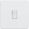 Knightsbridge SF2000MW Screwless Light Switch, 230 V, Matt White