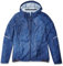 Salomon Women's Agile Wind Print Hoodie, Medieval Blue, Medium