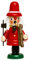 Sikora RM-G Mini Räuchermännchen aus Holz, Größe:Höhe ca. 12 cm, Farbe/Modell:G5 Holzfäller rot