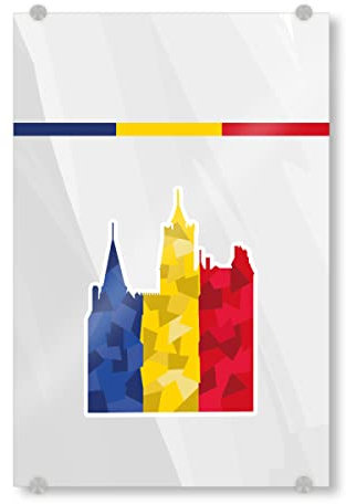 artboxONE Acrylglasbild 30x20 cm Reise Europa Rumänien Bild hinter Acrylglas - Bild em fußball länder