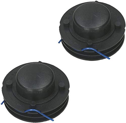 SPARES2GO Line & Spool Compatible with MacAllister GT2535S MGTP300P Strimmer Trimmer (Pack of 2)