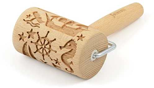 Folkroll Teigrolle Maritim mini