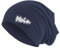 Stylischer Jersey Beanie aus Baumwolle mit reflektierendem Moin Druck Perfekt für Nordlichter, ideal für Freizeit und Sport, Unisex, vielseitig tragbar Navy XS/S