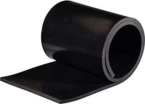 Schürfleiste Gummileiste 2fach Gewebe 10mm stark bis 10m Länge Gummilippe Gummigewebeleiste Schneeräumleiste (2m x 12cm x 10mm)