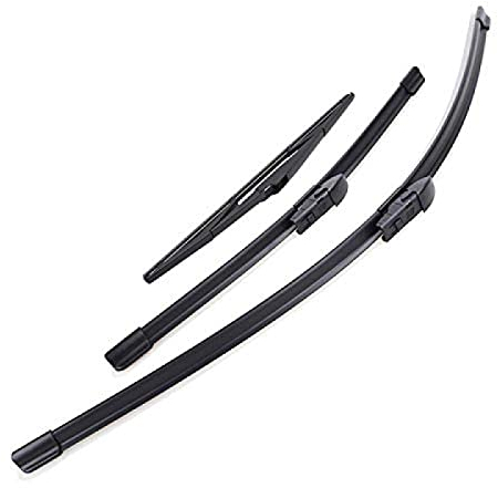 KEAGGJF Scheibenwischer vorne und hinten, für Mazda CX-5 KF/CX-9 MK2 2017-2020, Wischer vorne und hinten Wischerblatt Windschutzscheibe Autozubehör