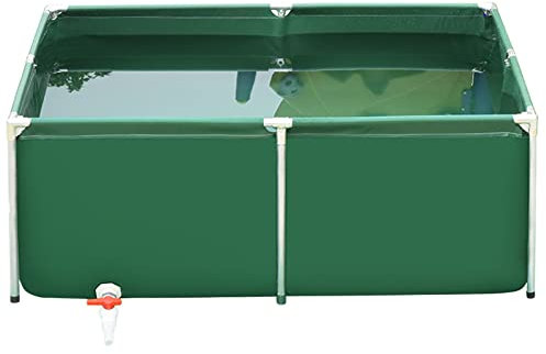 Piscinas Desmontables Acero/ Piscina Marco Piscinas Rectangulares Enmarcadas Pequeñas 0.5m / 1m / 2m / 3m - Para Niños De 1-12 Años / Adultos / Bebés, Piscinas De Agua Salada / Piscina De Verano Sobre