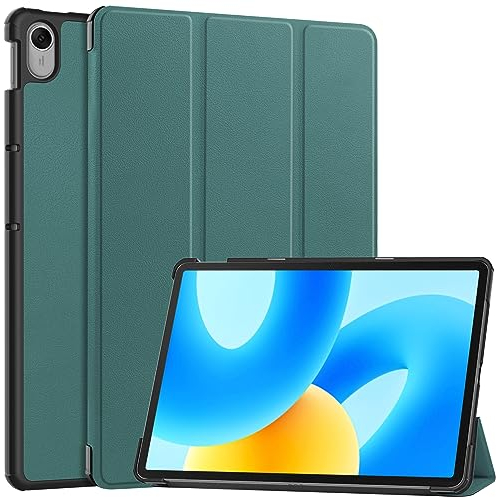 AYXYYDS Custodia protettiva per tablet per Huawei Matepad 11.5 Inch (2023), custodia per smart shell con custodia in pelle Adatto per Huawei Matepad 11.5 Inch (2023) (Green)