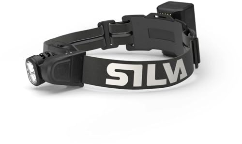 Silva Free 1200 XS: 1200 Lumen, 14.4 Wh Akku, USB-C, PX5 Wasserdicht, Intelligent Light, Air-Flow-System, Modular, Stirnlampe für Laufen, Wandern, Outdoor
