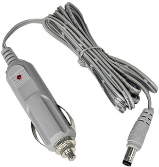Car Cigarette Lighter Power Plug Cord Adapter (Gray)